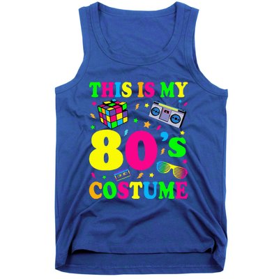 This is my 80's Costume Outfit Gifts Eighties Retro Party Tank Top