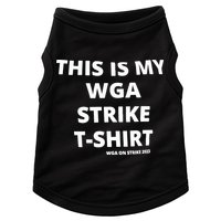 This Is My Wga Strike Tee Doggie Tank