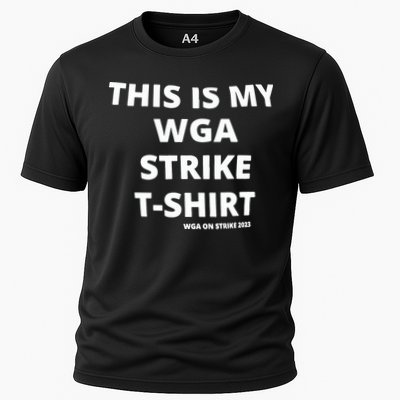 This Is My Wga Strike Tee Performance Shirt