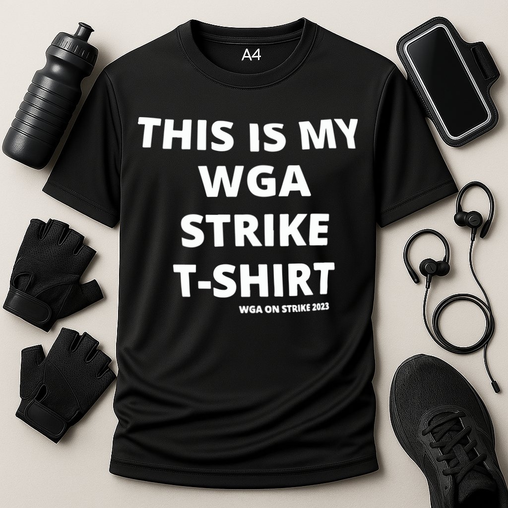 This Is My Wga Strike Tee Performance Shirt