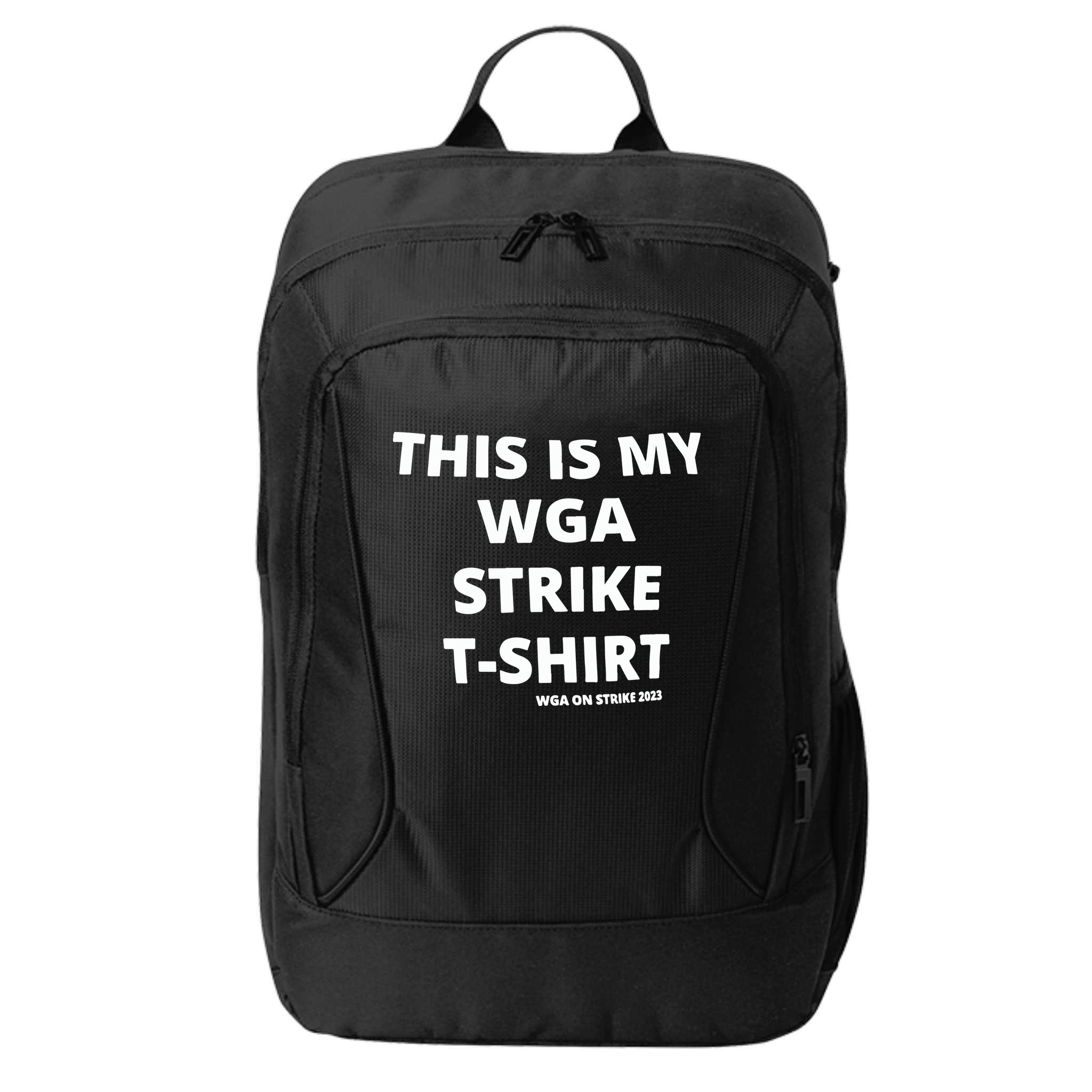 This Is My Wga Strike Tee City Backpack