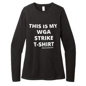 This Is My Wga Strike Tee Womens CVC Long Sleeve Shirt