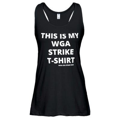 This Is My Wga Strike Tee Ladies Essential Flowy Tank