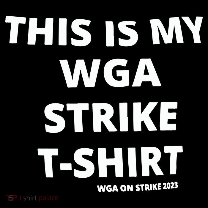 This Is My Wga Strike Tee Flatbill Hat