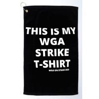 This Is My Wga Strike Tee Golf Towel