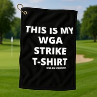 This Is My Wga Strike Tee Golf Towel