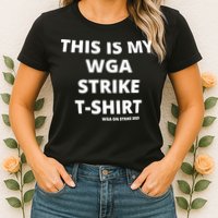 This Is My Wga Strike Tee Womens T-Shirt