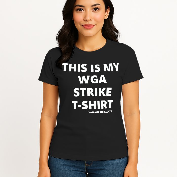This Is My Wga Strike Tee Womens T-Shirt