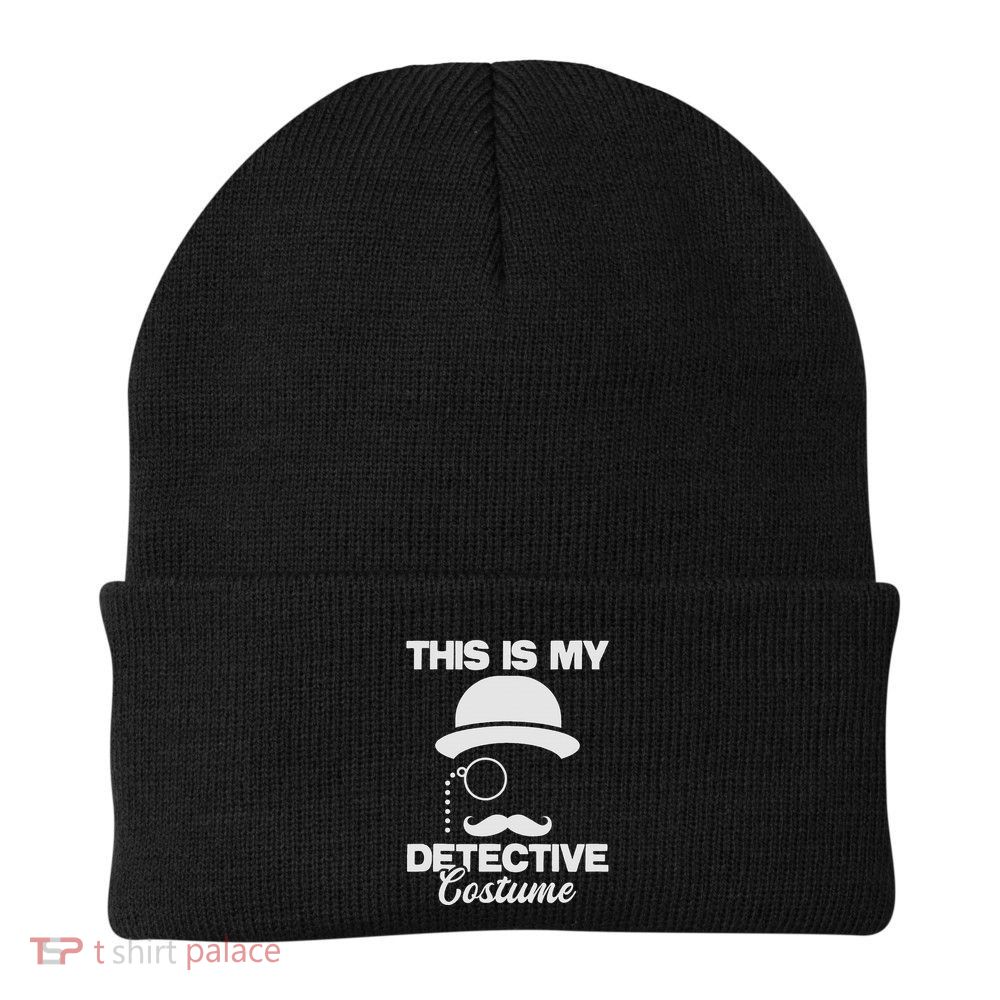 This Is My Detective Costume True Crime Lover Investigator Beanie