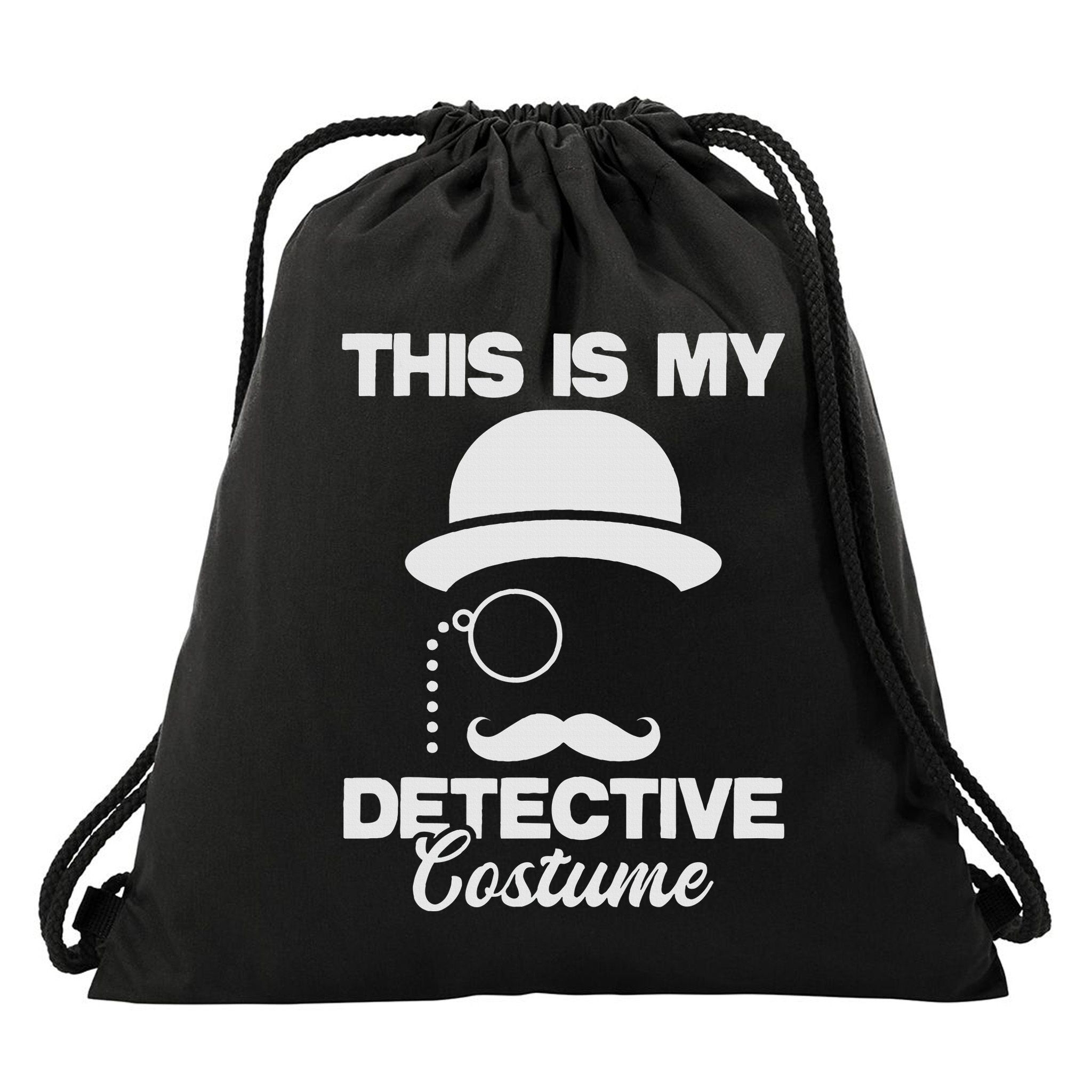 This Is My Detective Costume True Crime Lover Investigator Drawstring Bag