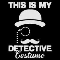 This Is My Detective Costume True Crime Lover Investigator Drawstring Bag