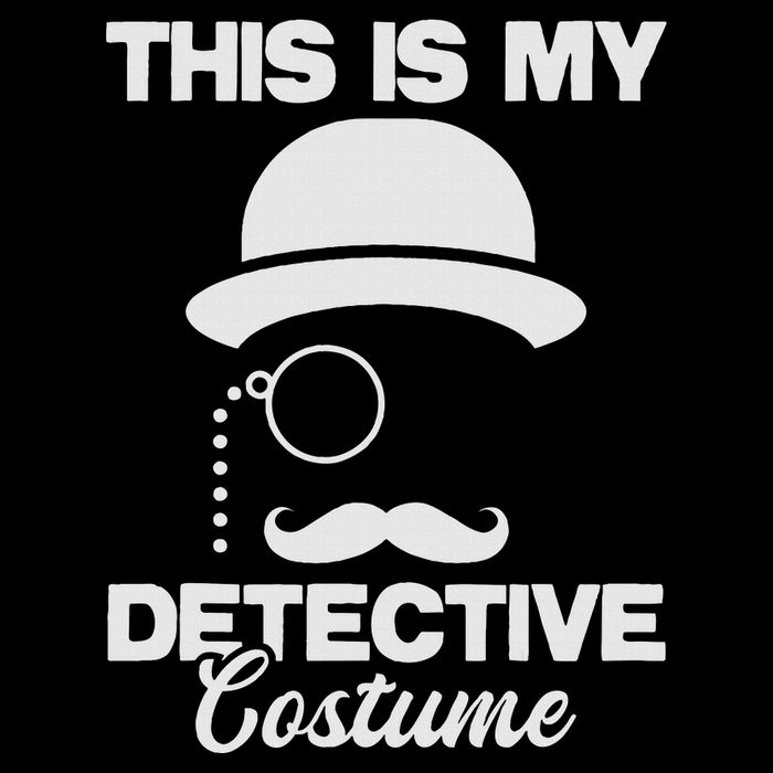 This Is My Detective Costume True Crime Lover Investigator Drawstring Bag