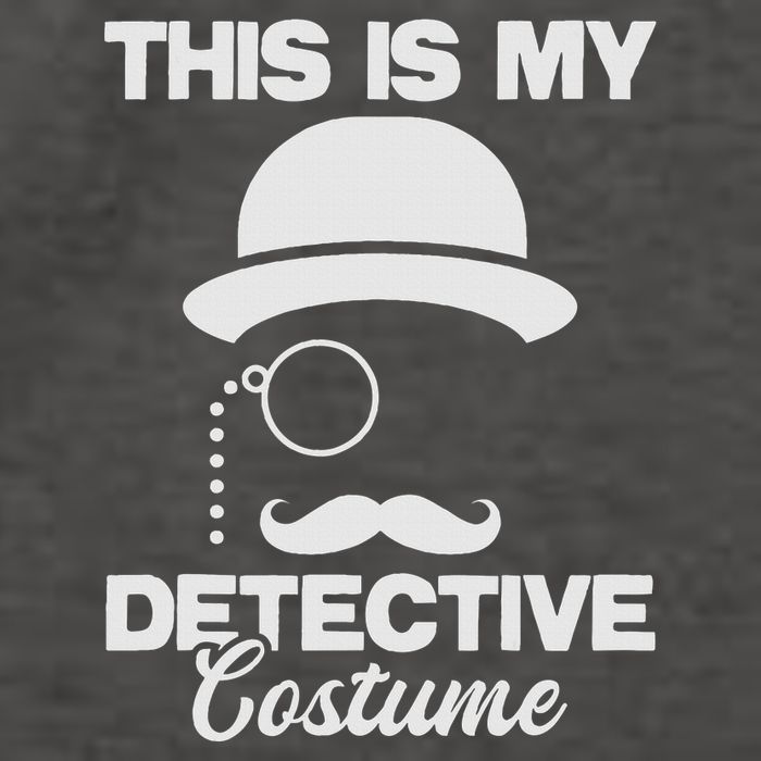 This Is My Detective Costume True Crime Lover Investigator Vector Backpack