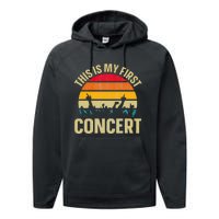 This Is My First Concert Performance Fleece Hoodie