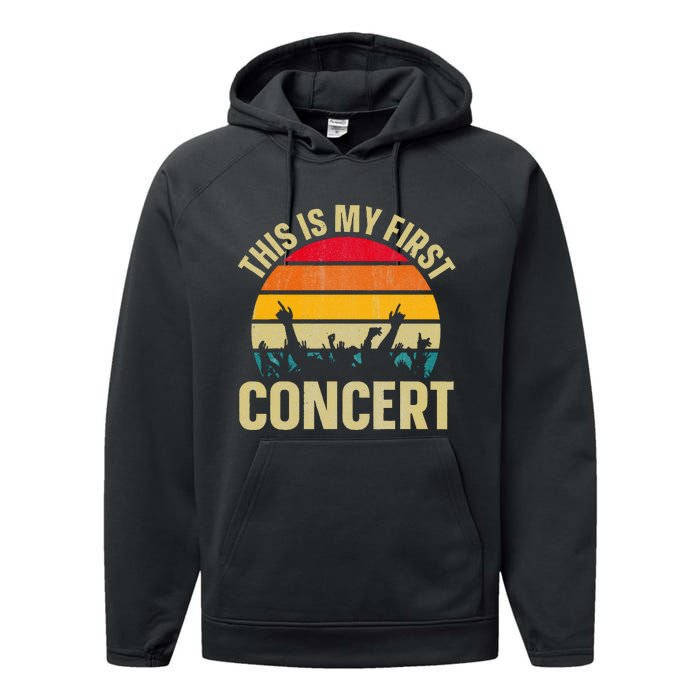 This Is My First Concert Performance Fleece Hoodie