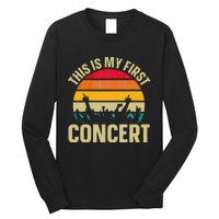 This Is My First Concert Long Sleeve Shirt