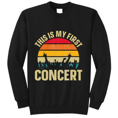 This Is My First Concert Sweatshirt