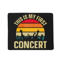 This Is My First Concert Mousepad