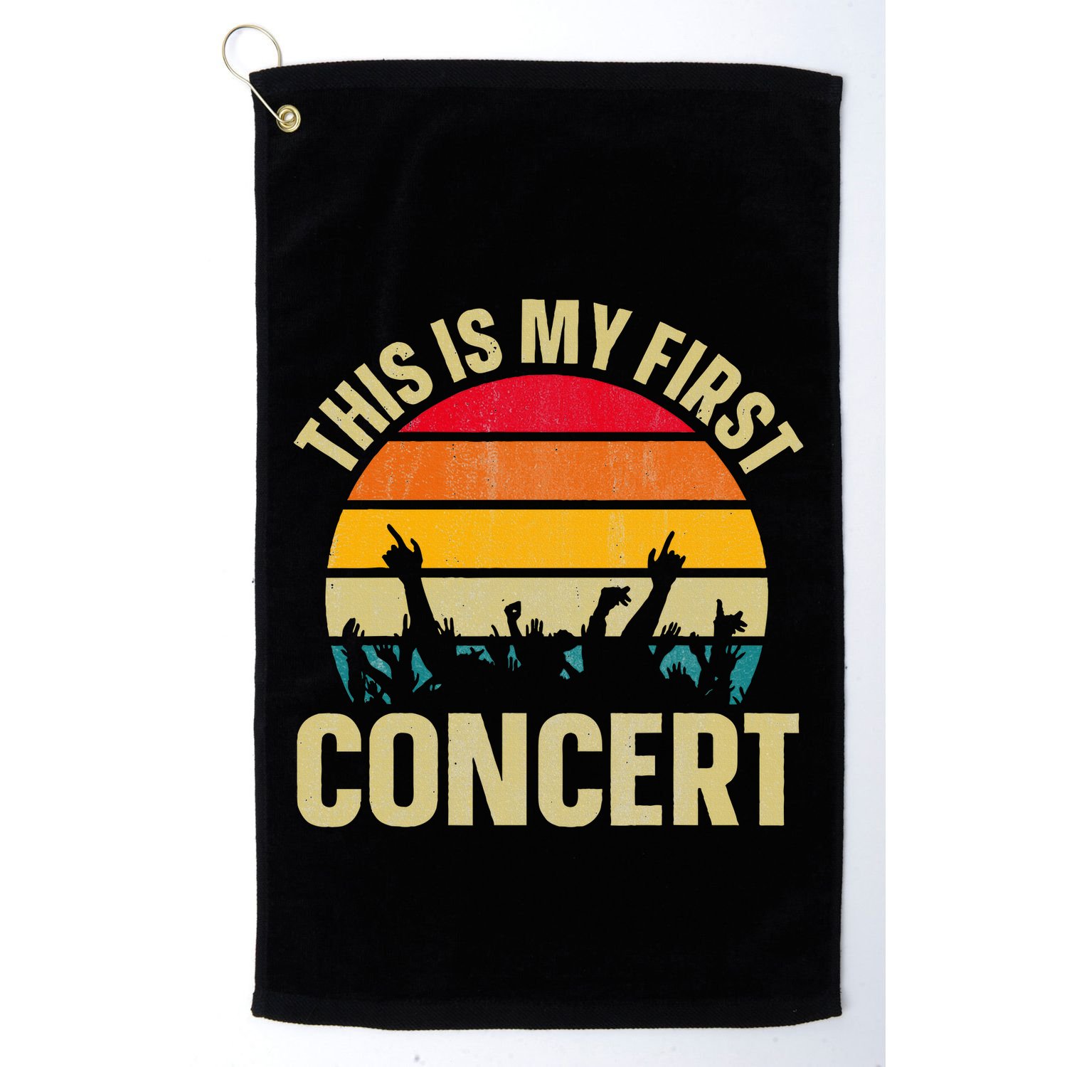 This Is My First Concert Golf Towel