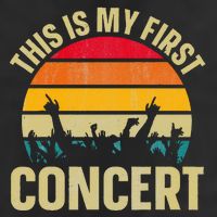 This Is My First Concert Golf Towel