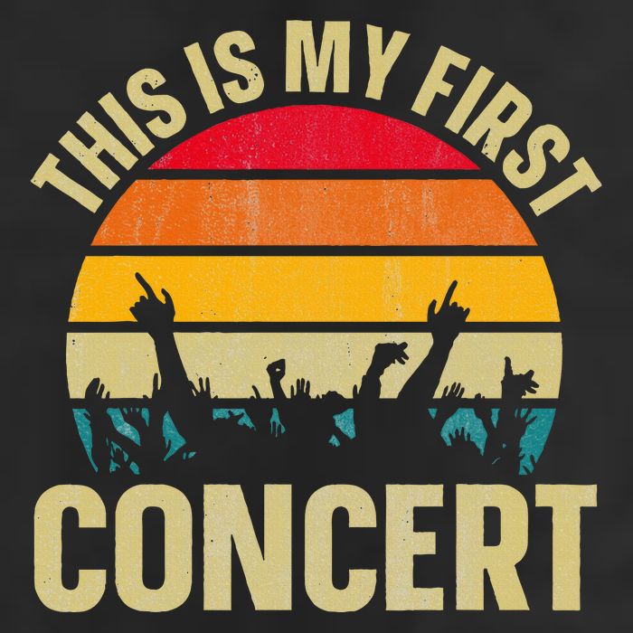 This Is My First Concert Golf Towel