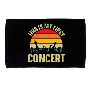 This Is My First Concert Microfiber Hand Towel