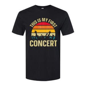 This Is My First Concert Softstyle CVC T-Shirt