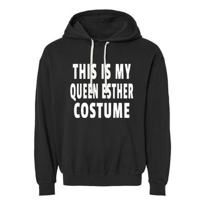 This Is My Queen Esther Costume Purim Jewish Festival Jew Garment-Dyed Fleece Hoodie