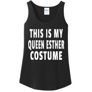 This Is My Queen Esther Costume Purim Jewish Festival Jew Ladies Essential Tank