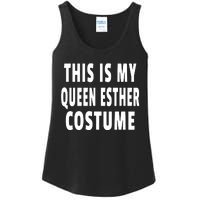 This Is My Queen Esther Costume Purim Jewish Festival Jew Ladies Essential Tank