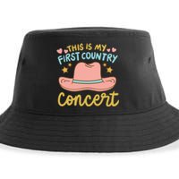 This Is My First Country Concert Sustainable Bucket Hat