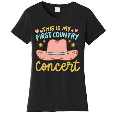 This Is My First Country Concert Women's T-Shirt