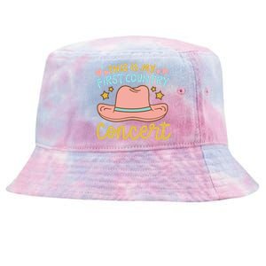 This Is My First Country Concert Tie-Dyed Bucket Hat