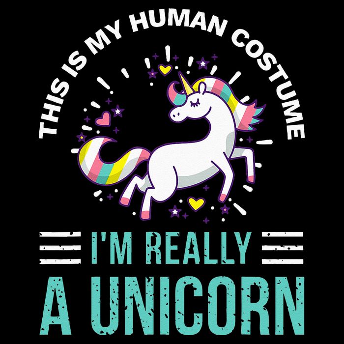 This Is My Human Costume Im Really A Unicorn City Backpack