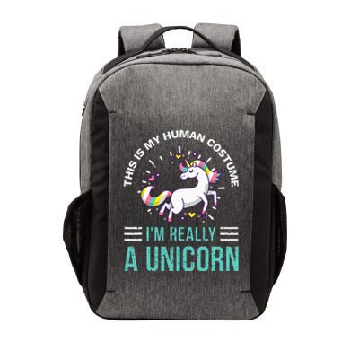 This Is My Human Costume Im Really A Unicorn Vector Backpack