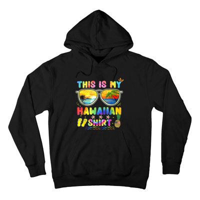 This Is My Hawaiian Luau Aloha Hawaii Beach Pineapple Hoodie