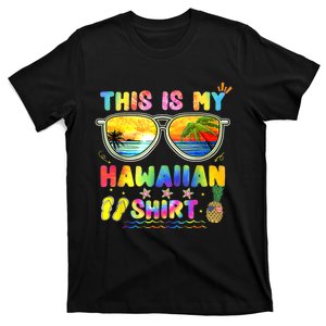 This Is My Hawaiian Luau Aloha Hawaii Beach Pineapple T-Shirt