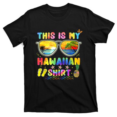 This Is My Hawaiian Luau Aloha Hawaii Beach Pineapple T-Shirt