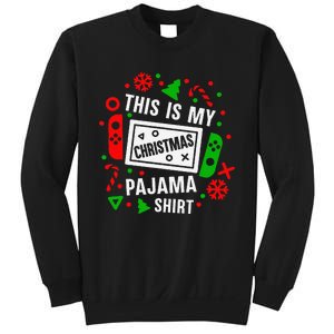 This Is My Christmas Pajama Video Game Gamer Sweatshirt