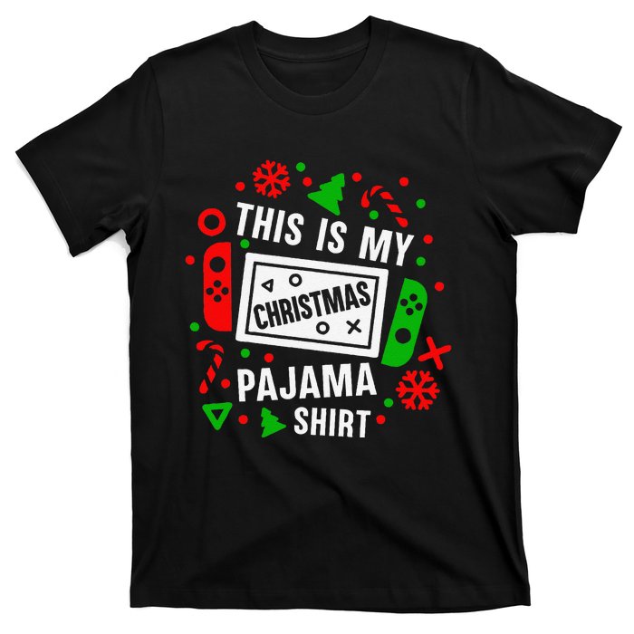 This Is My Christmas Pajama Video Game Gamer T-Shirt