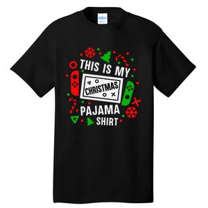 This Is My Christmas Pajama Video Game Gamer Tall T-Shirt