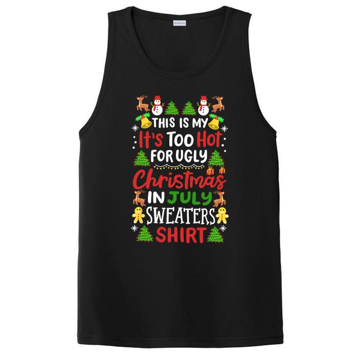 This Is My Its Too Hot For Ugly Christmas Sweaters PosiCharge Competitor Tank