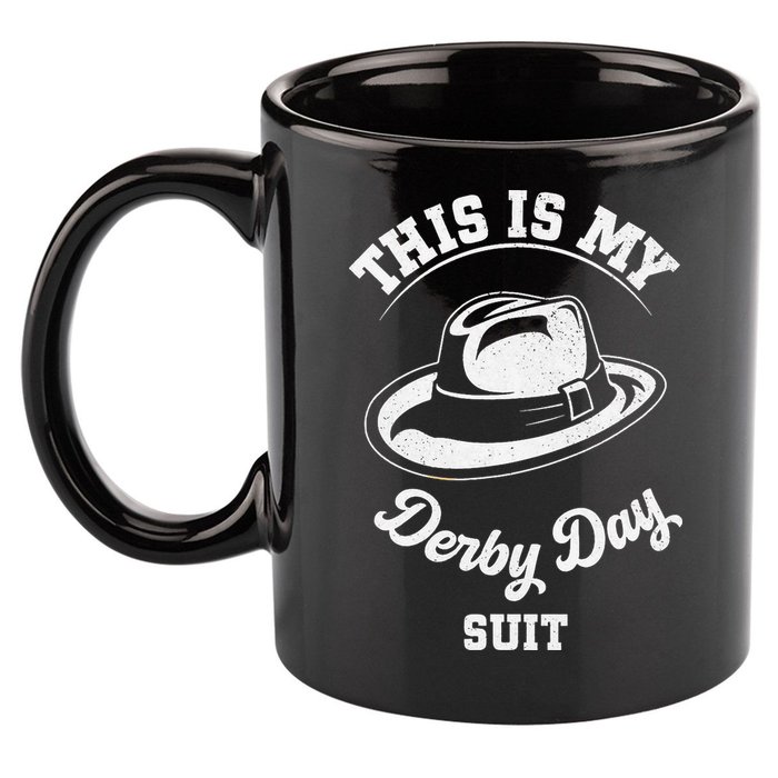 This Is My Derby Day Suit Funny Horse Racing Derby Day 11oz C Handle Ceramic Mug