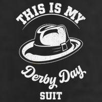 This Is My Derby Day Suit Funny Horse Racing Derby Day 25L Jumbo Tote