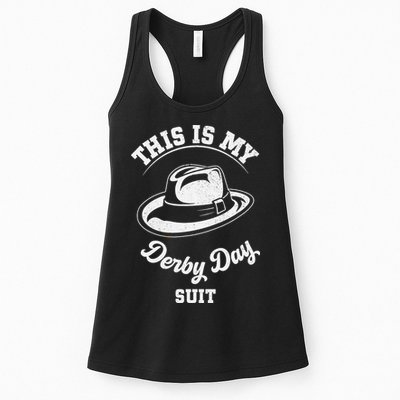 This Is My Derby Day Suit Funny Horse Racing Derby Day Womens Tank Top