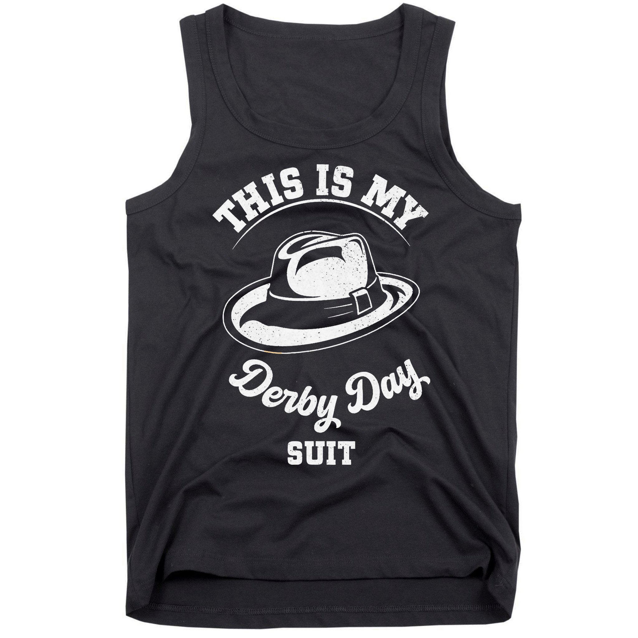 This Is My Derby Day Suit Funny Horse Racing Derby Day Tank Top