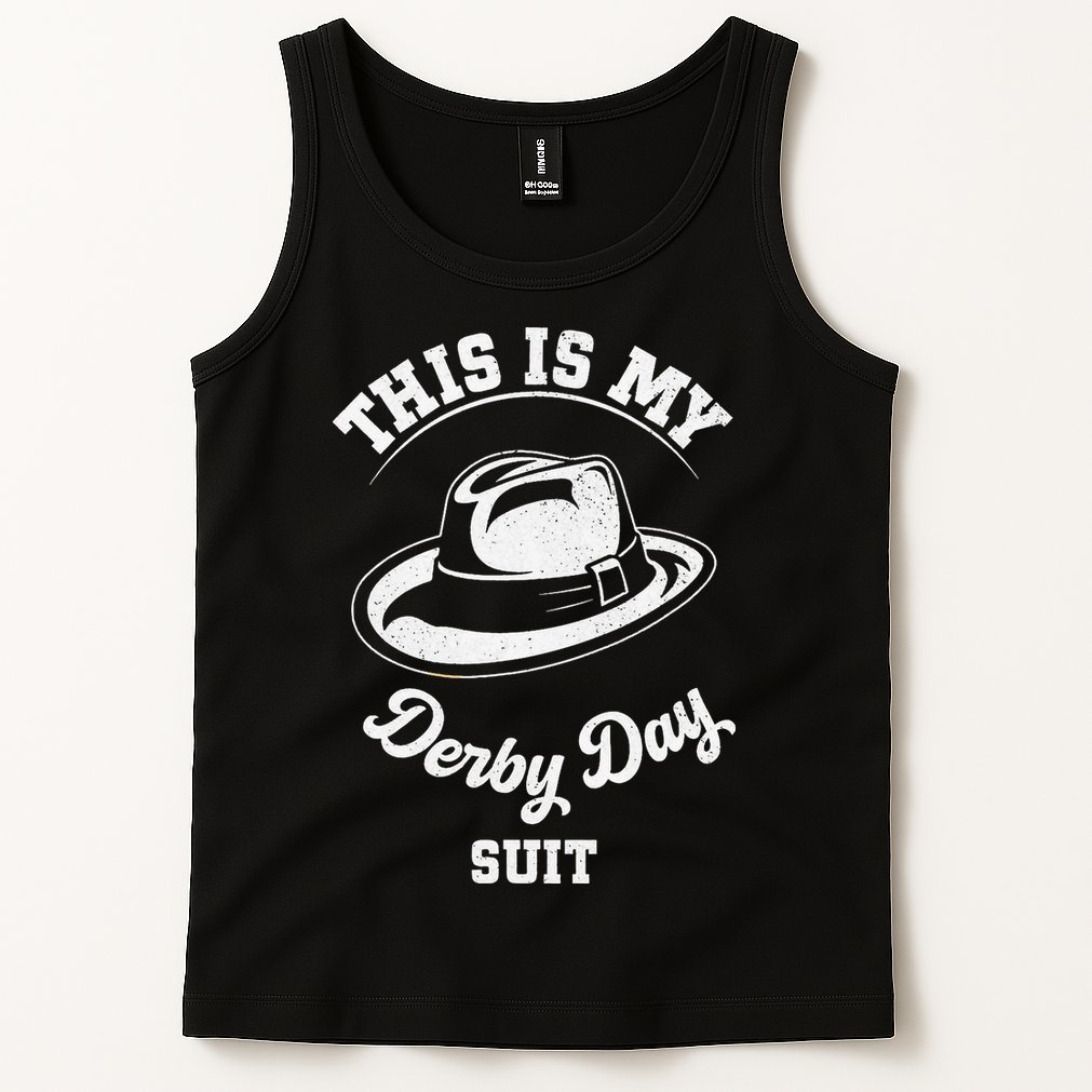 This Is My Derby Day Suit Funny Horse Racing Derby Day Tank Top