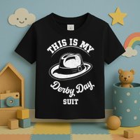 This Is My Derby Day Suit Funny Horse Racing Derby Day Toddler T-Shirt