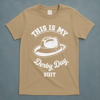 This Is My Derby Day Suit Funny Horse Racing Derby Day T-Shirt