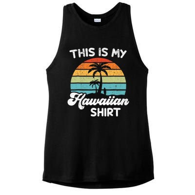 This is My Hawaiian Aloha Hawaii fors Wo Boy Ladies PosiCharge Tri-Blend Wicking Tank